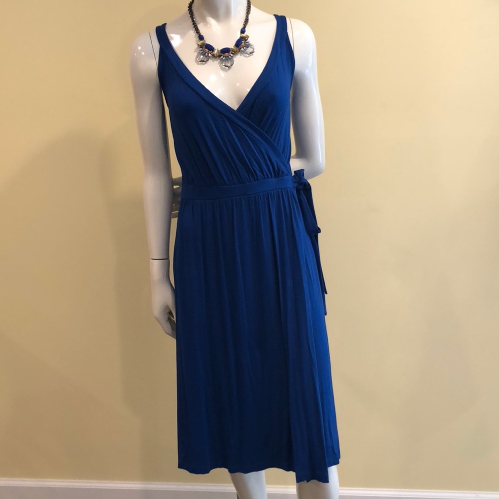 NWOT Royal Blue Old Navy V-neck Dress